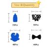 150Pcs Boss Baby Shower Gender Reveal Decorations for Boys, Blue Glitter Boss Boy Table Decor Confetti for Welcome Baby Boy Baby Shower Gender Reveal Party Supplies view 3
