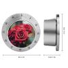 Beautiful Red Rose Kitchen Timers, Manual 60 Minute Wind Up Timer Clock with Loud Alarm, Magnetic Backing, Mechanical Kitchen Timers, No Batteries Required, Countdown Timer for Cooking Baking view 2