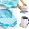 NentMent 3 Pack Electric Kettle Drip Trays Glass Carafe Drip Tray Drip Catcher for Glass Teapot Stovetop Water Pitcher Thermal Coffee Carafe Beverage Drink Dispensers Cold Brew Coffee Maker Tea Kettle view 4