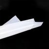 ACVACV White Silicone Rubber Sheet Clear Silicone Sheet Mat Silicone Sheeting, for Home Garden Thin Board semi Transparent Rubber Accessories(400x400x6mm) view 2