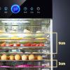 Fruit Dehydrator Machine(8/10/12/16 Layer), Adjustable Temperature:30-90C+Timer:24h, 360 Hot Air Circulation+Smart Touch Panel, for Drying Fruits, Meats,12 layer view 4