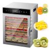 8/12 Trays Freeze Dryer Machine, Stainless Steel Food Dehydrator for Drying Fruit, Meat, Vegetable, Jerky and Pet Treat - 24H Timer & 30-90C Temperature Control,12-Layer view 1