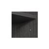 HomeStock Mediterranean Magic 29" Storage Cabinet with Open Hutch Ash Grey Wood with Locking Doors Adjustable Shelves Create Functional Organized Workspace 35" W x 24" D x 65" H view 3