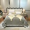 LEVINIS Boho Sherpa Fleece Blanket 80'' 90'', Ultra Soft Aztec Queen Blanket for All Season, Cozy, Plush, Bohemian Throw Blankets for Bed/Couch/Sofa/Office/Camping, Off White view 1