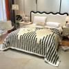 LEVINIS Boho Sherpa Fleece Blanket 80'' 90'', Ultra Soft Aztec Queen Blanket for All Season, Cozy, Plush, Bohemian Throw Blankets for Bed/Couch/Sofa/Office/Camping, Off White view 3