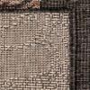 Rugs.com - Outdoor Coastal Rug 8 Ft Square Black Indoor/Outdoor Rug Weather Resistant Flatweave Seahorse Design for Patios, Decks, and Porches view 4