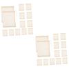 ABOOFAN 2sets Cotton Mesh Strainer Bags Reusable Drawstring Spice Bags for Soup Tea for Cooking High Strength Heat Resistant Easy to Clean 50pcs*2 view 1