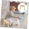 Alipis Boy Girl's Wooden Stool Boy Girl Step Stool Classroom Round Multifunctional Portable view 4
