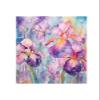 11x14 Floral Wall Art Canvas Print (Iris In Bloom) view 1