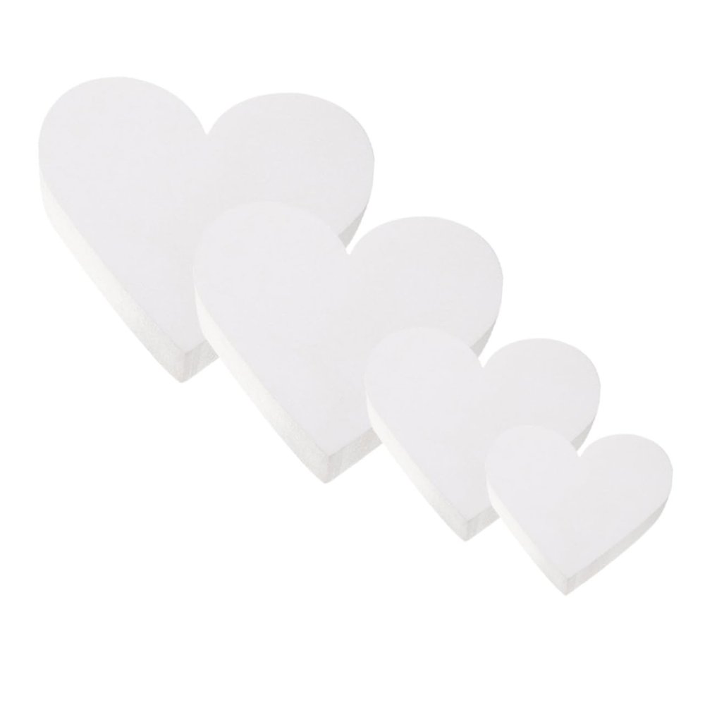 Angoily 4pcs Foam Cake Models for Baking Practice Decorative Fake Cakes Wedding Supply