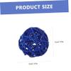 HOOTNEE 30pcs Patriotic Rattan Decorative Balls for Independence Day view 2