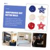 HOOTNEE 30pcs Patriotic Rattan Decorative Balls for Independence Day view 3
