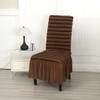 1PC Bubble Lattice Chair Cover Spandex Non-Slip Dining Room Chair Covers with Skirt for Restaurant and Hotel Parties,E,1PC Chair Cover view 1