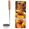 Ciieeo 304 Stainless Steel Oval Frying Mold Practical Household Snack Mould for Fried Foods Creative Cooking Tool for Kitchen Use view 3