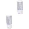 ABOOFAN 2pcs Professional Wall Mounted Soap Dispenser Hand Press Lotion Container for Bathroom Kitchen Design Space Saving Soap Box for Home Hotel Use view 1