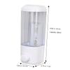 ABOOFAN 2pcs Professional Wall Mounted Soap Dispenser Hand Press Lotion Container for Bathroom Kitchen Design Space Saving Soap Box for Home Hotel Use view 3