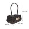 HEMOTON Woven Flower Basket with Handle Elegant Storage Organizer for Weddings Home Decor and Special Occasions Versatile Hand Held Flower Holding Basket view 2