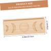 Alipis Wooden Tarot Card Holder Stand for Display and Divination Elegant Handmade Design for Home Restaurant and Meditation Spaces view 2