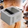 Espresso Grounds Disposal Box for Home Cafe Use Green L(White,Small) view 4