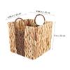 Cabilock Woven Snack Storage Basket Handcrafted Grass Storage Box for Living Room Tabletop Organizing Multi-Function Household Container with Decorative Design Sturdy and Lightweight view 2