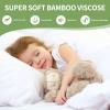 FGZ 2 Pack Bamboo Mattress Protector-Full Size,Waterproof Cooling Machine Washable with Deep Pockets 54 * 75+15inch view 3