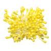 Lind Kitchen Flower Heart Stamen 55mm (Pearlescent Yellow) a tie About 150 DIY Simulation Flower Chiffon Flower Material Ornaments Accessories view 4