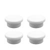 Overflow Drain Cover 100pcs Overflow Outlet Sealing Cover Round Plug,Bathtub Stopper Waterproof Plug for Home Kitchen Bathroom view 1