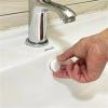 Overflow Drain Cover 100pcs Overflow Outlet Sealing Cover Round Plug,Bathtub Stopper Waterproof Plug for Home Kitchen Bathroom view 2