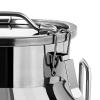 10.57gal Stainless Steel Milk Transport Cans,304 Stainless Steel Milk Can with Sealed Lid,Metal Water Beverage Drink Dispenser Milk Pail Milk Bucket,Container Storage for Milk Wine Oil view 3