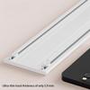 Double Rails System Ceiling Mount Silent Curtains Track Ceiling Track For Curtains RustProof Shower Rods Wall Mounted Heavy Duty Curtains Rails Sliding Rails Ceiling Mount(White,1.2m/3.9ft) view 3