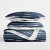 Merit Linens Soft Quilt Coverlet Bedding Set - Reversible Patterns - Full/Queen Navy view 3
