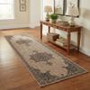Rugs.com - Outdoor Traditional Rug 10 Ft Runner Beige Indoor/Outdoor Rug Weather-Resistant Runner for Patios, Decks, Porches, and High-Traffic Walkways view 4