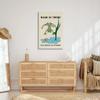 Funny Motivational Frog Poster Hang in There Wall Art Print Trendy Positive Quote for Living Room Bedroom Office Dorm Kids Room Cute Animal Humor Decor for Tough Days 12x18inch Framed view 3