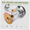 PRETYZOOM Bedside Fixator 4pcs Stainless Steel Adjustable Stabilizer view 3