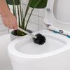 Healifty 3pcs Toilet Bowl Brush Heads Black Plastic Cleaning Brush Replacement for Household Cleaning Supplies view 2