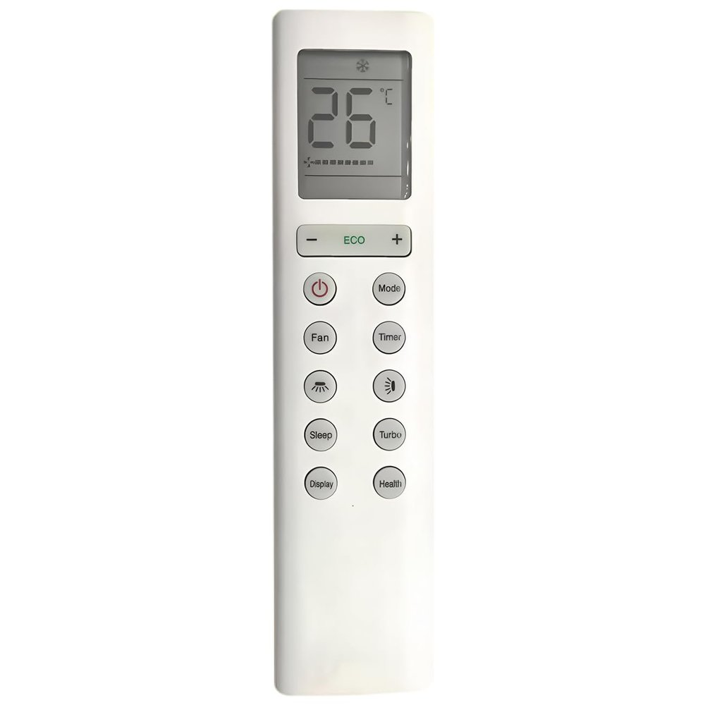 002385 Replacement Remote for TCL Air Conditioner TAC-09CHSD/XAB1I TAC-18CHSD/XAB1I TAC-09CHSD/XAB1IHB TAC-12CHSD/XAB1IHB TAC-18CHSD/XAB1IHB TAC-24CHSD/XAB1IHB TAC-12CHSD/XAB1I TAC-24CHSD/XAB1I