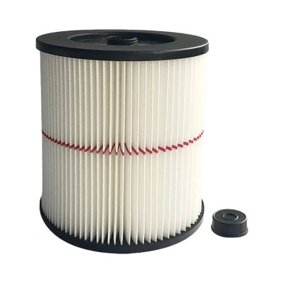 Cartridge ReplacementCompatible for Craftsman Vacuum Cleaner Filtration Red-Stripe Filter Vacs Replace Part for 38754 17816 Vac Cleaner(17816)