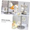 PRETYZOOM Stainless Steel Mug Hanging Rack, Cup Holder 6-Claw view 2