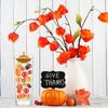 Fall Vase Filler,158 Pcs Acrylic Pumpkin Maple Acorn Fillers for Halloween Party Centerpieces Table Scatters Thanksgiving Harvest Autumn Decorations view 3