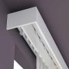 Curtain Pelmet Box Double Curtain Track Rod Ceiling/wall Mount Three-in-One Room Divider for Living Room Bedroom Hotel Villa(Top-Loading,3.4m(11.2ft)) view 1
