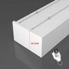 Curtain Pelmet Box Double Curtain Track Rod Ceiling/wall Mount Three-in-One Room Divider for Living Room Bedroom Hotel Villa(Top-Loading,3.4m(11.2ft)) view 2