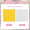 uxcell 100 Pcs Foil Candy Wrappers, 4.7" x 4.7" Chocolate Wrappers Square Candy Wrapping Papers for Food Packaging Wedding Tea Party Decoration, Gold view 2