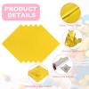 uxcell 100 Pcs Foil Candy Wrappers, 4.7" x 4.7" Chocolate Wrappers Square Candy Wrapping Papers for Food Packaging Wedding Tea Party Decoration, Gold view 3