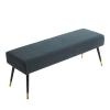88JUNYh Stretch Dining Bench Cover 1PC Polar Fleece Stretch Bench & Piano Stool Cover, Universal Seat Protector for Bedroom(Color 1) view 1
