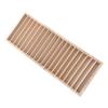 Creative Wood Headband Storage Box with 20 Compartments, Yellow view 1