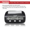 LEAP Chess Clock Digital Chess Timer Professional for Board Games Players Count Up/Down Timer with Alarm Function Black (Official Store) view 2