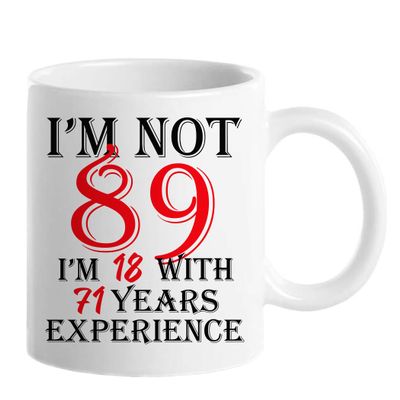 1937 89th Birthday Gifts for Women Men, Turning 89 Years Old Birthday Gift Coffee Mug, Funny 89th Birthday Gifts Ideas - Fathers Day Mothers Day Christmas Birthday for Mom, Dad, Grandma, Grandpa
