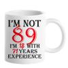 1937 89th Birthday Gifts for Women Men, Turning 89 Years Old Birthday Gift Coffee Mug, Funny 89th Birthday Gifts Ideas - Fathers Day Mothers Day Christmas Birthday for Mom, Dad, Grandma, Grandpa view 1