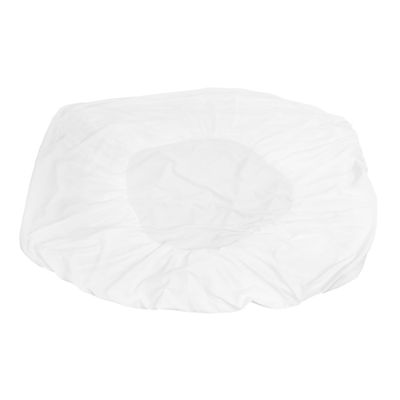 VOSAREA Elastic Fitted Sheet Comfortable Cotton Mattress Cover for Twin and Queen Beds Breathable and Washable Protector Easy to Install Non Stain Resistant White Color