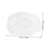 VOSAREA Elastic Fitted Sheet Comfortable Cotton Mattress Cover for Twin and Queen Beds Breathable and Washable Protector Easy to Install Non Stain Resistant White Color view 2